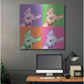 Luxe Metal Art 'Sweet Chihuahua Pop' by Jon Bertelli Metal Wall Art,36x36