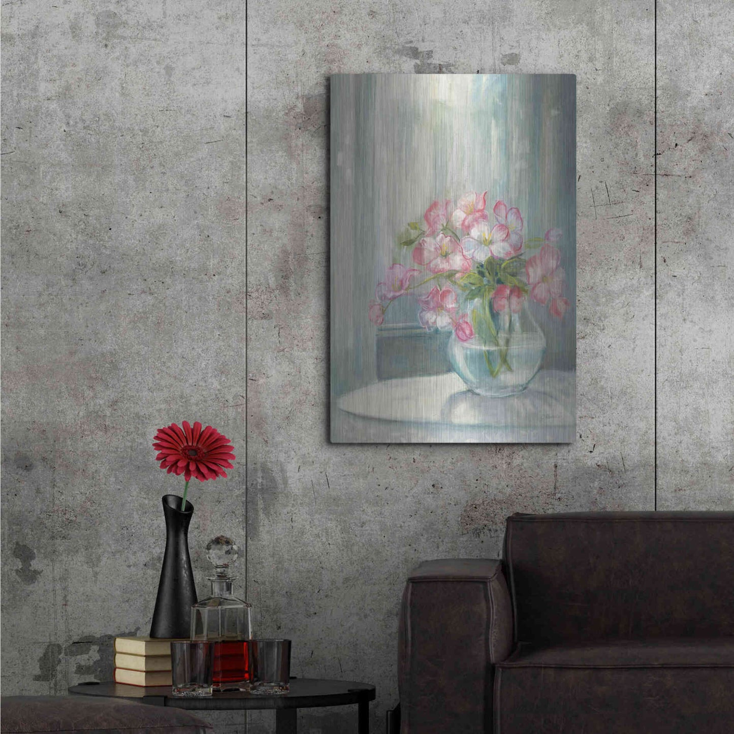 Luxe Metal Art 'Spring Bouquet II' by Carol Rowan, Metal Wall Art,24x36
