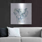 Luxe Metal Art 'Baby Elephant' by Katrina Pete, Metal Wall Art,36x36