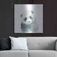 Luxe Metal Art 'Panda Cub' by Katrina Pete, Metal Wall Art,36x36