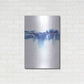 Luxe Metal Art 'Blue Horizon IV' by Alan Majchrowicz, Metal Wall Art,24x36