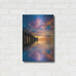 Luxe Metal Art 'Florida Sunsets' by Edin Chavez, Metal Wall Art,16x24