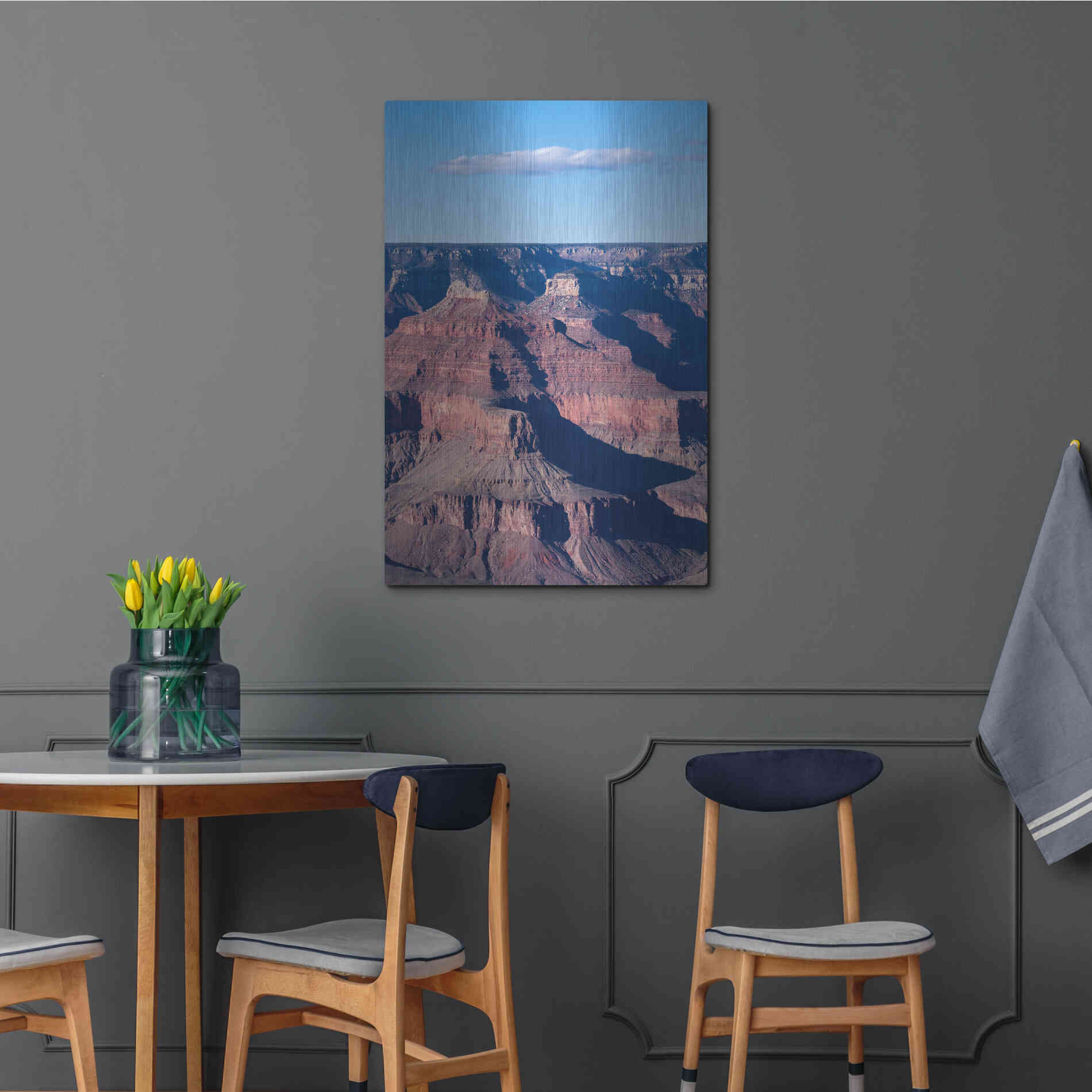 Luxe Metal Art ' Grand Canyon' by Robin Vandenabeele, Metal Wall Art,24x36