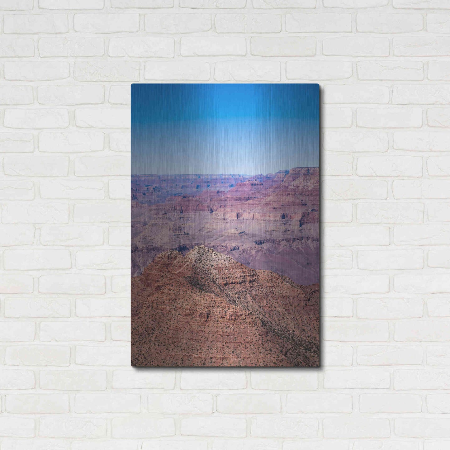 Luxe Metal Art ' Grand Canyon IV' by Robin Vandenabeele, Metal Wall Art,24x36