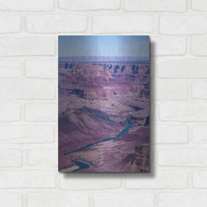 Luxe Metal Art ' Grand Canyon III' by Robin Vandenabeele, Metal Wall Art,12x16