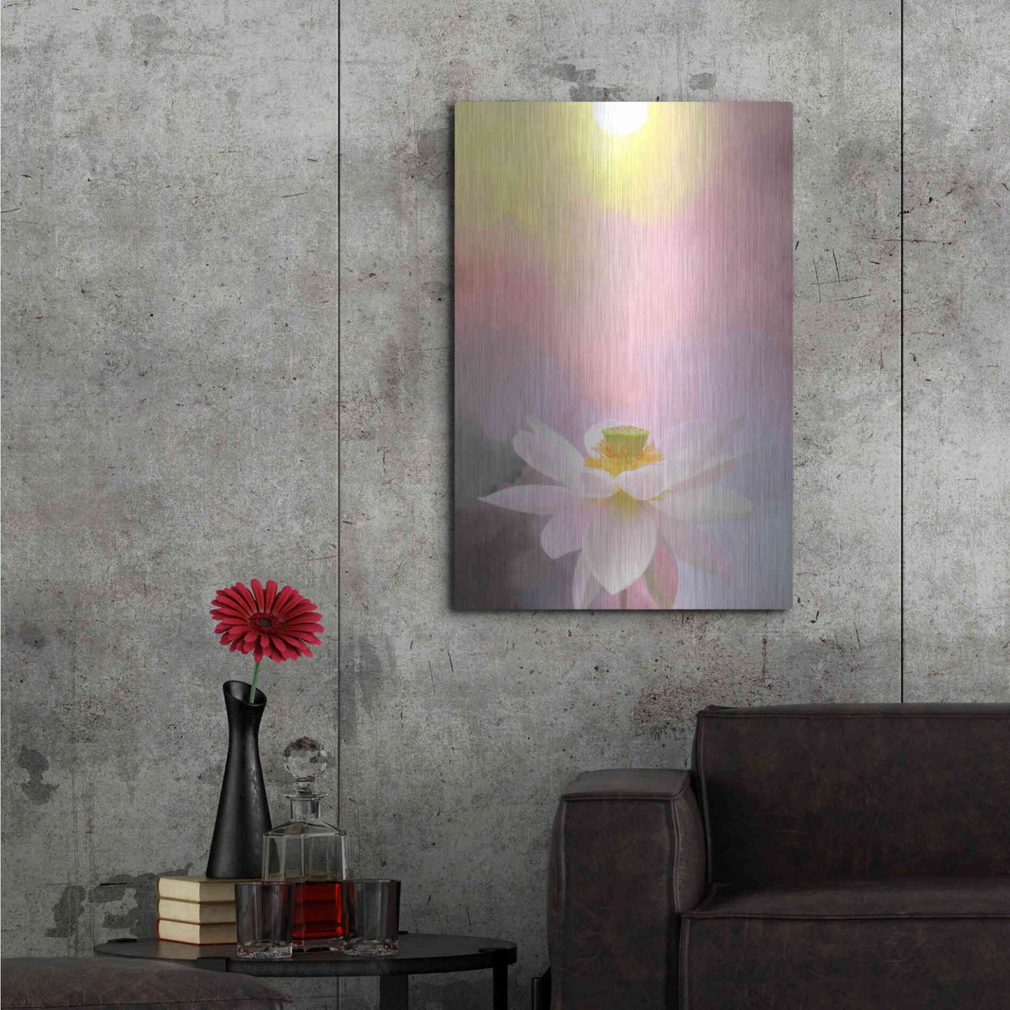 Luxe Metal Art 'Beauty at Dawn' by Bahman Farzad, Metal Wall Art,24x36