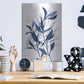 Luxe Metal Art 'Botanical Blues I' by Bluebird Barn, Metal Wall Art,12x16