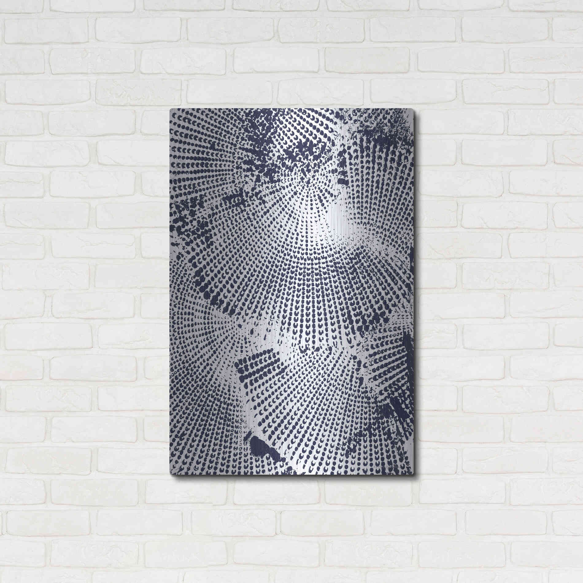 Luxe Metal Art 'Running Circles 2' by Kamdon Kreations, Metal Wall Art,24x36