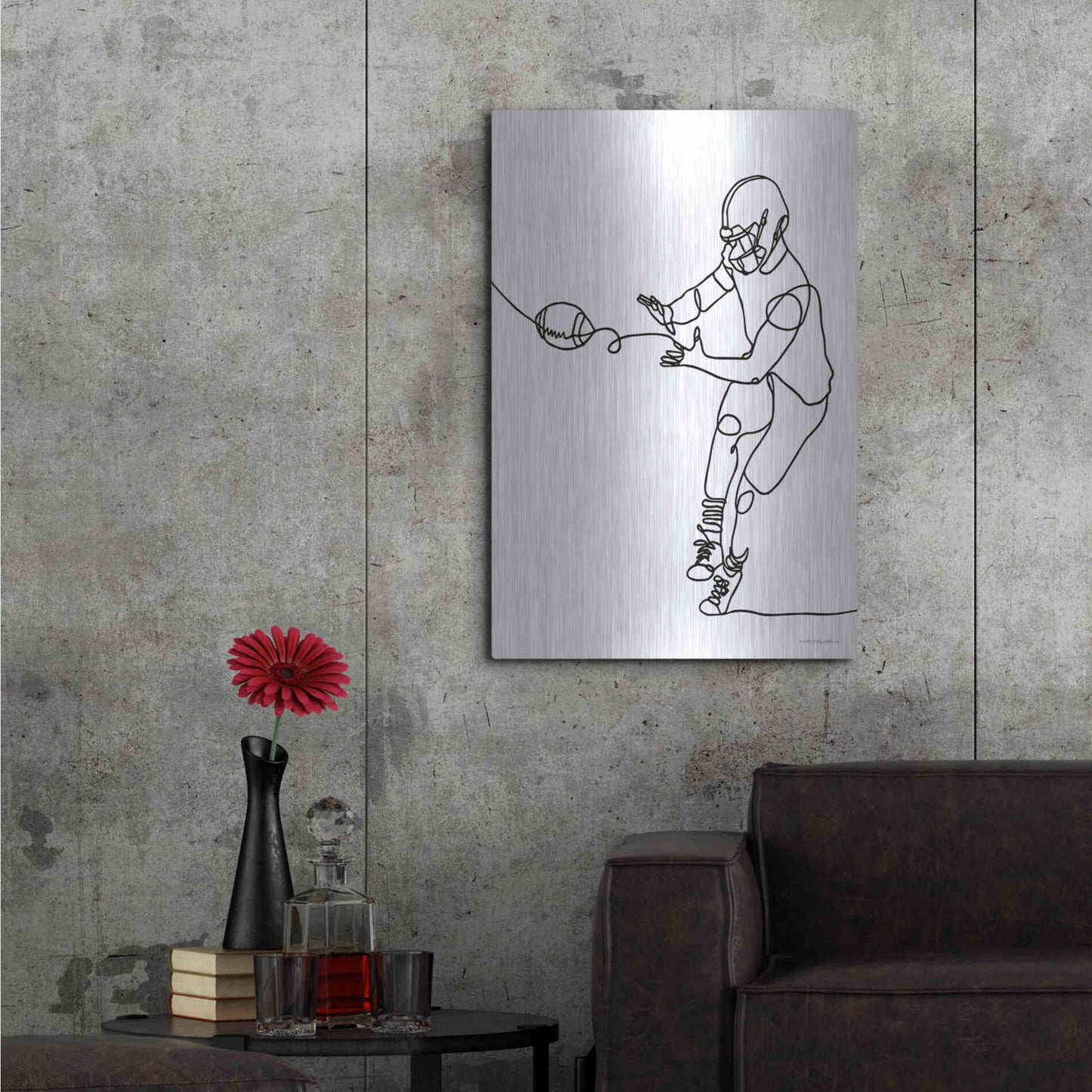 Luxe Metal Art 'Catch' by Kamdon Kreations, Metal Wall Art,24x36