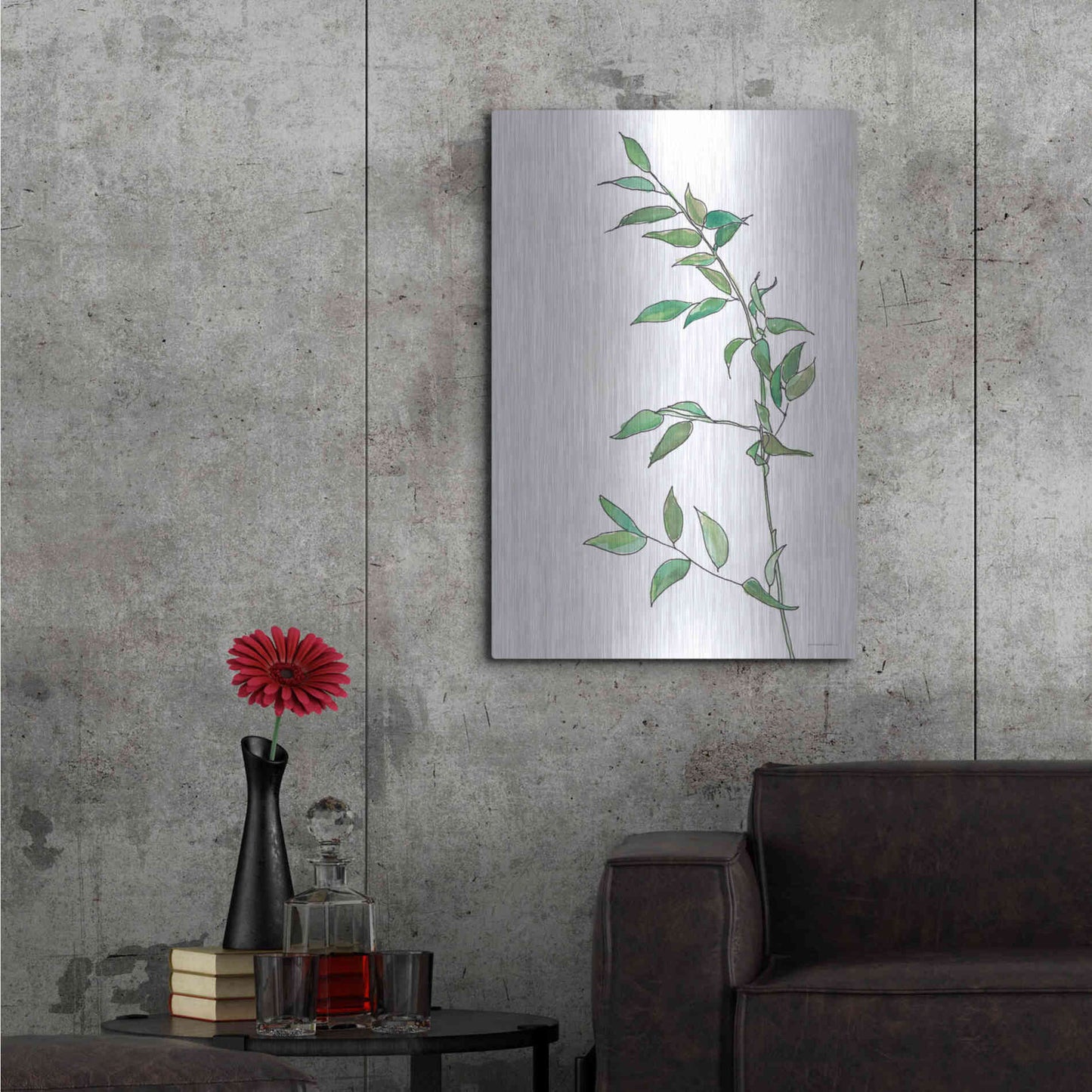 Luxe Metal Art 'Sweet Sway' by Kamdon Kreations, Metal Wall Art,24x36