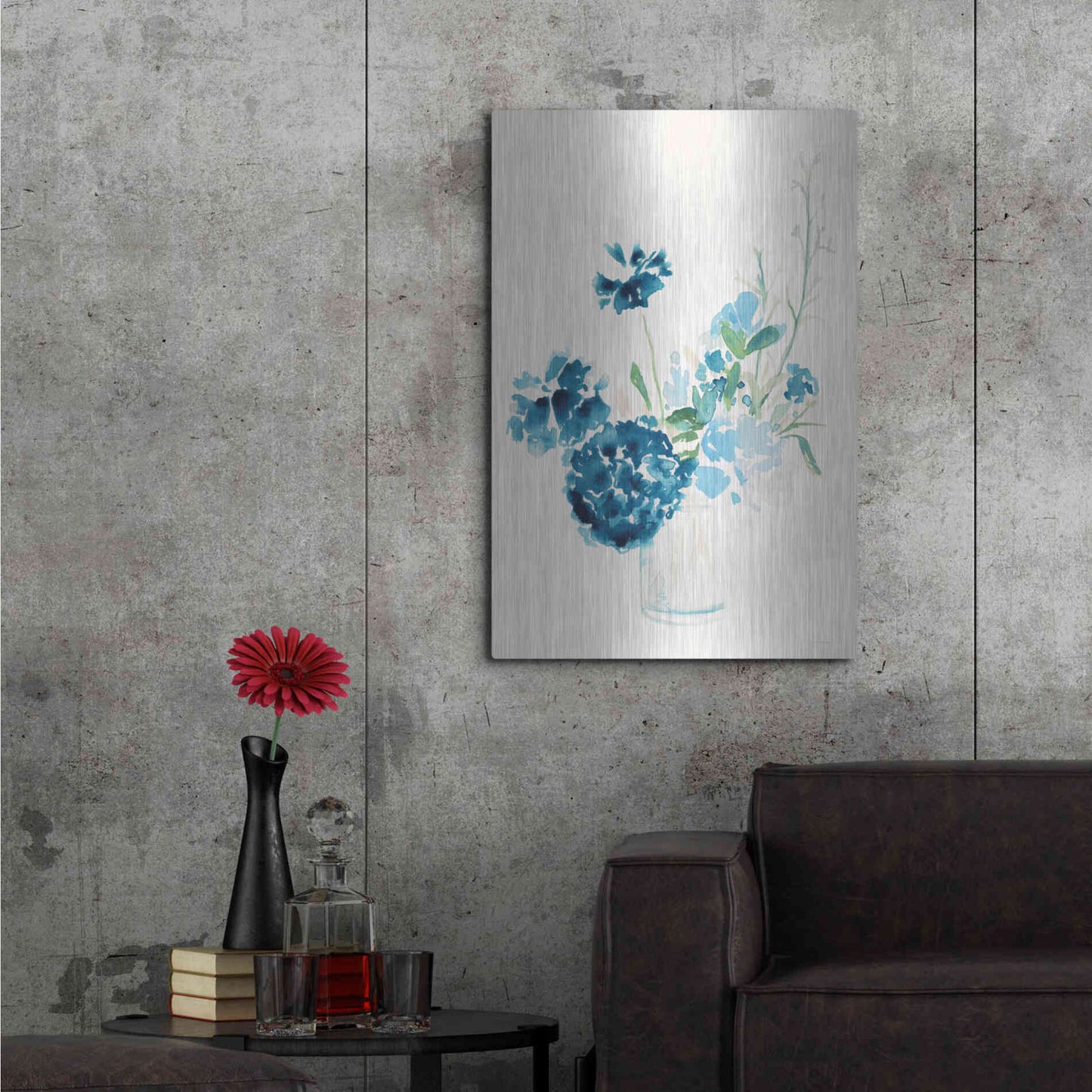 Luxe Metal Art 'Remembrance' by Kamdon Kreations, Metal Wall Art,24x36