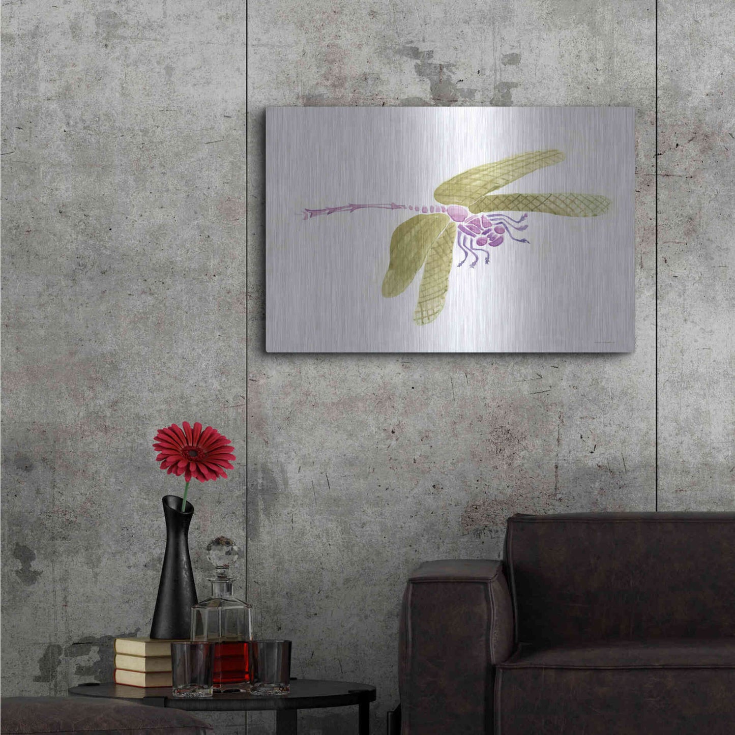 Luxe Metal Art 'Dragon Lady' by Kamdon Kreations, Metal Wall Art,36x24