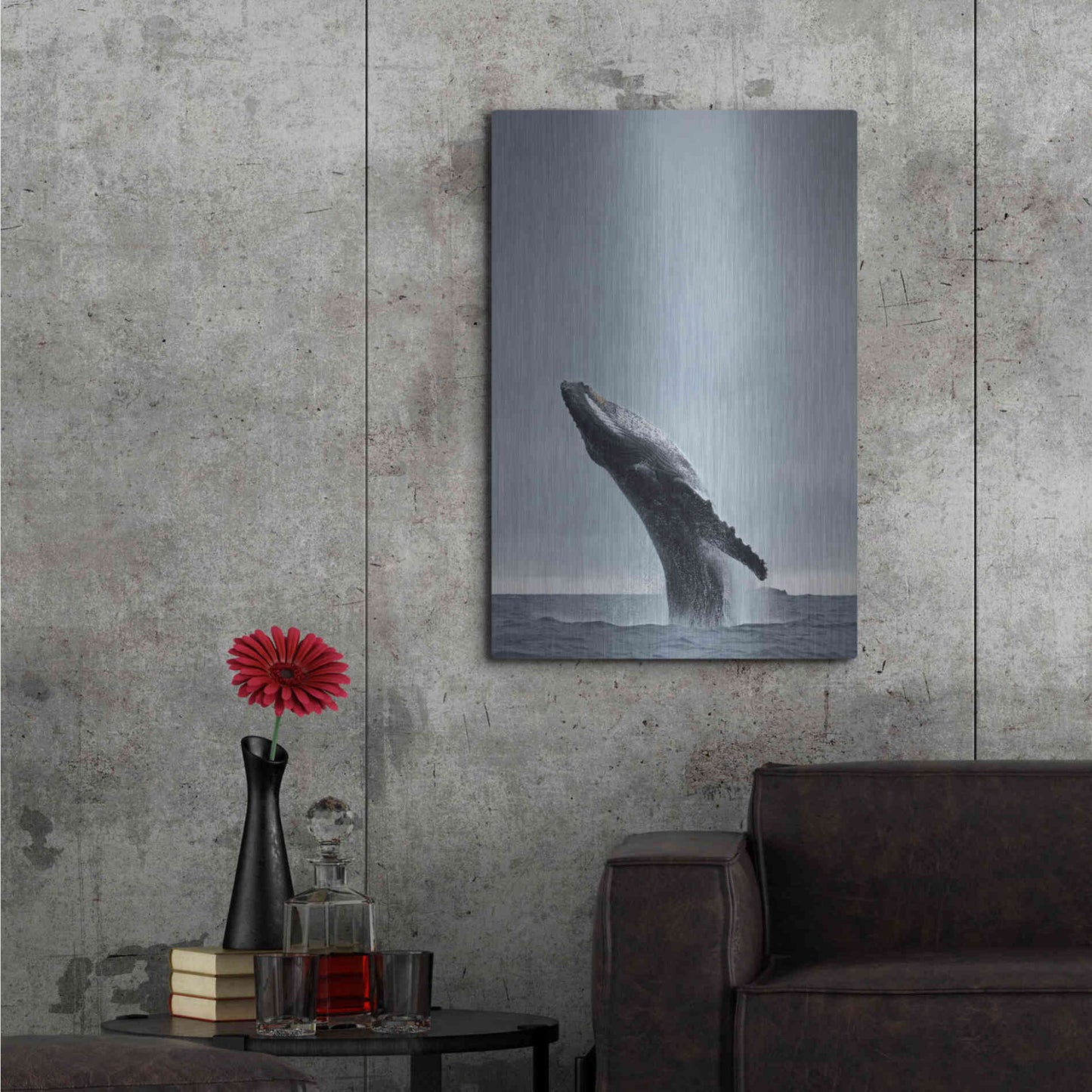 Luxe Metal Art '40 Ton' by Design Fabrikken, Metal Wall Art,24x36