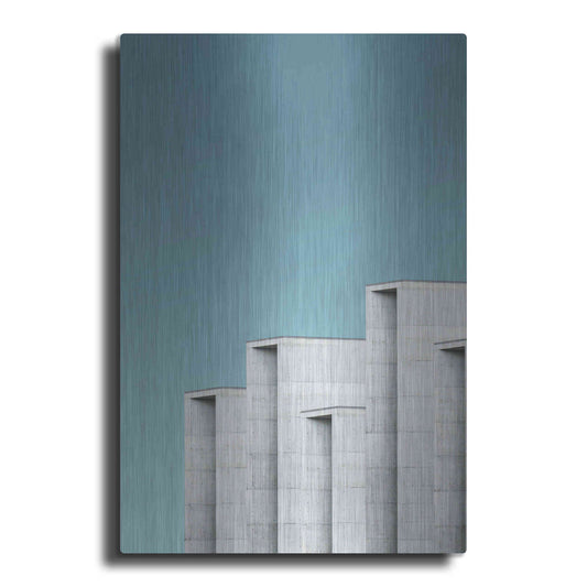 Luxe Metal Art 'Architecture 2' by Design Fabrikken, Metal Wall Art