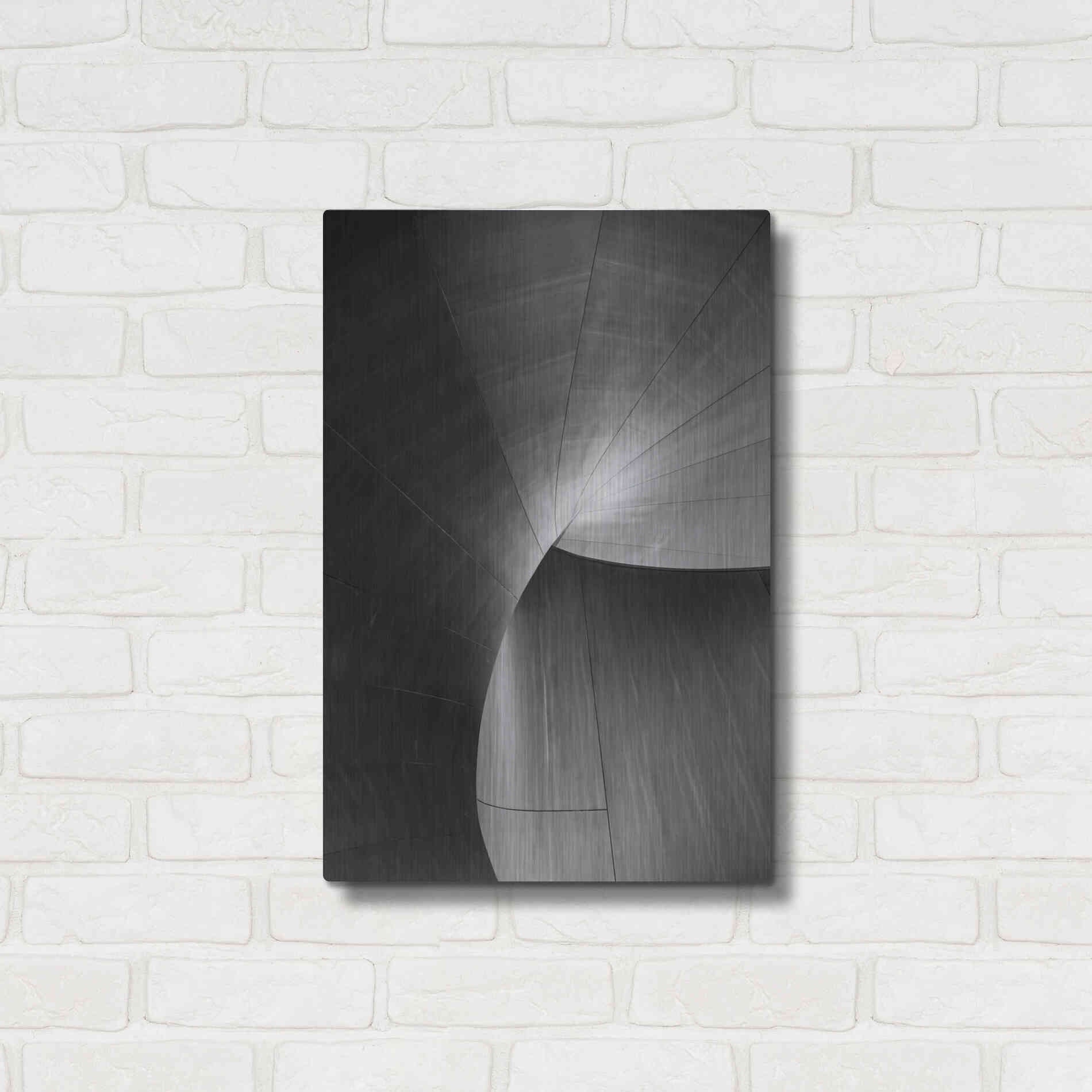 Luxe Metal Art 'Architecture' by Design Fabrikken, Metal Wall Art,16x24
