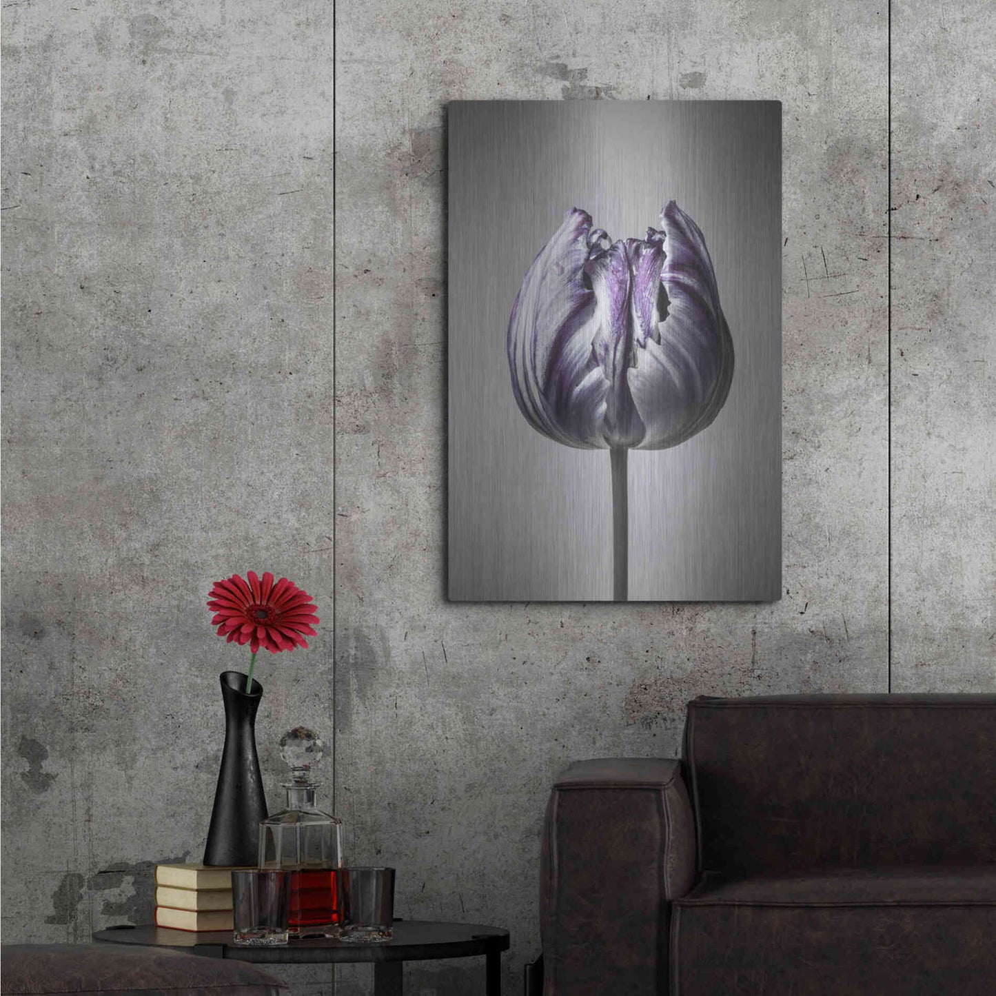 Luxe Metal Art 'Baroque 5' by Design Fabrikken, Metal Wall Art,24x36