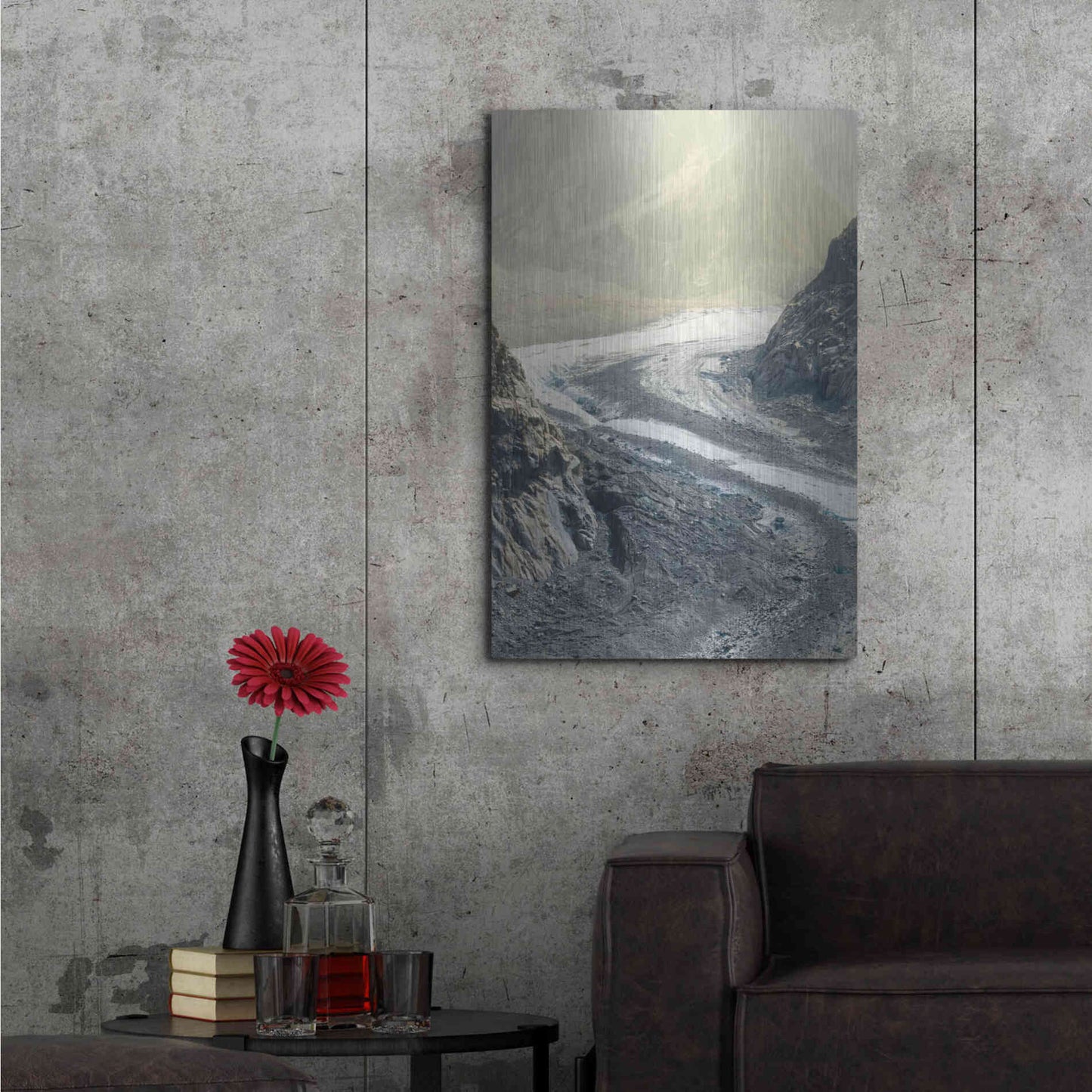 Luxe Metal Art 'Bishop 11' by Design Fabrikken, Metal Wall Art,24x36