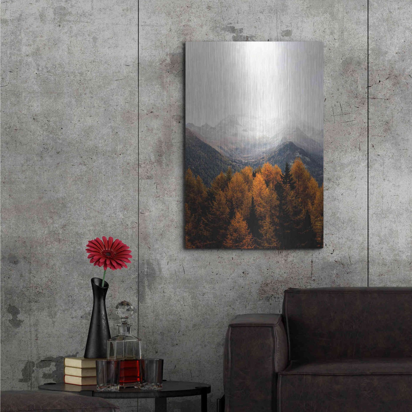 Luxe Metal Art 'Bishop 17' by Design Fabrikken, Metal Wall Art,24x36