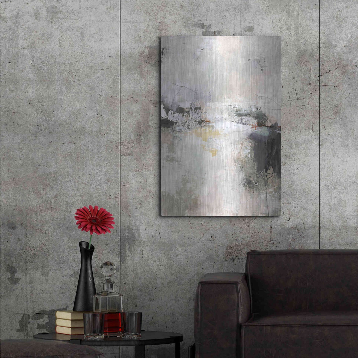 Luxe Metal Art 'Garden Gate' by Design Fabrikken, Metal Wall Art,24x36