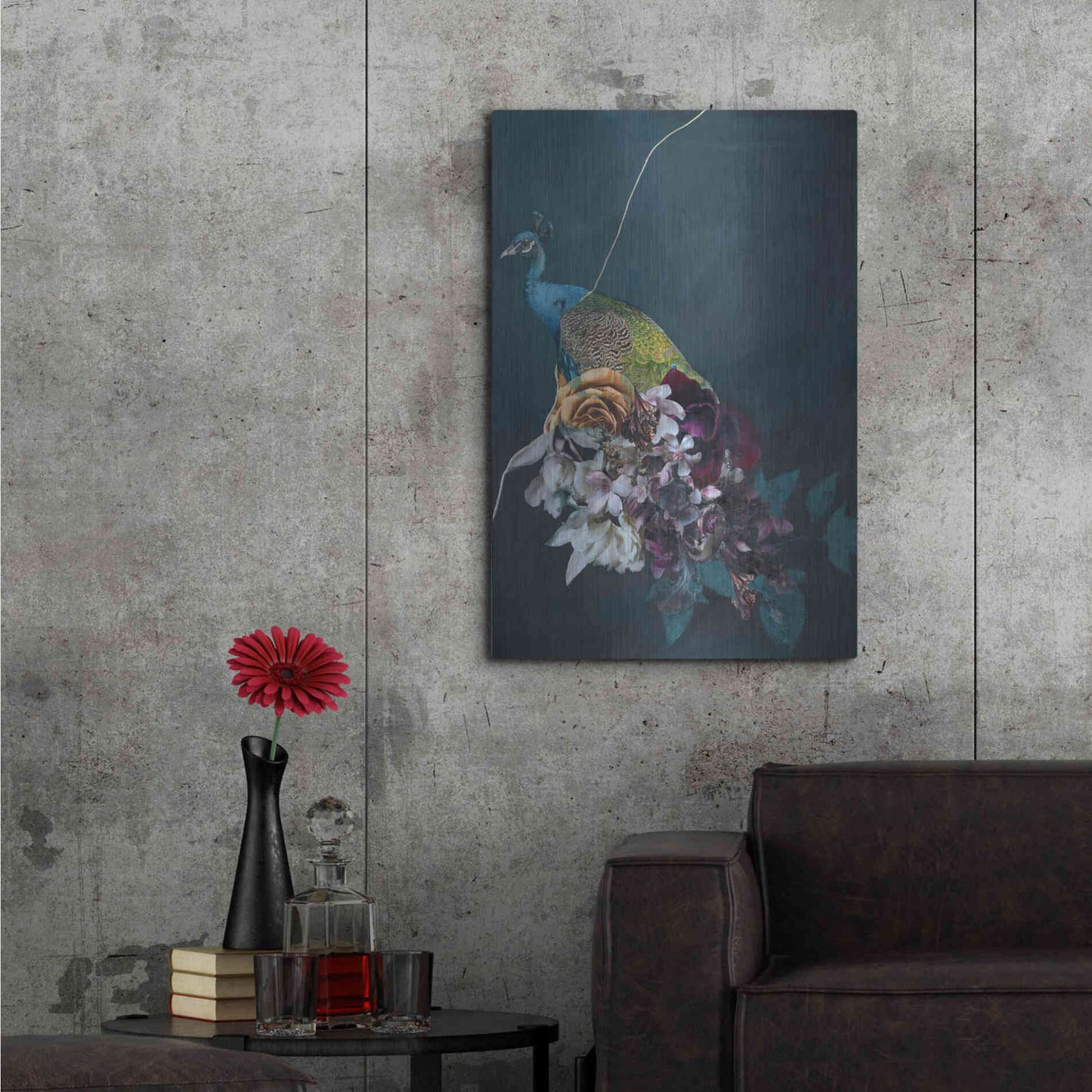 Luxe Metal Art 'Haute Couture 10b' by Design Fabrikken, Metal Wall Art,24x36