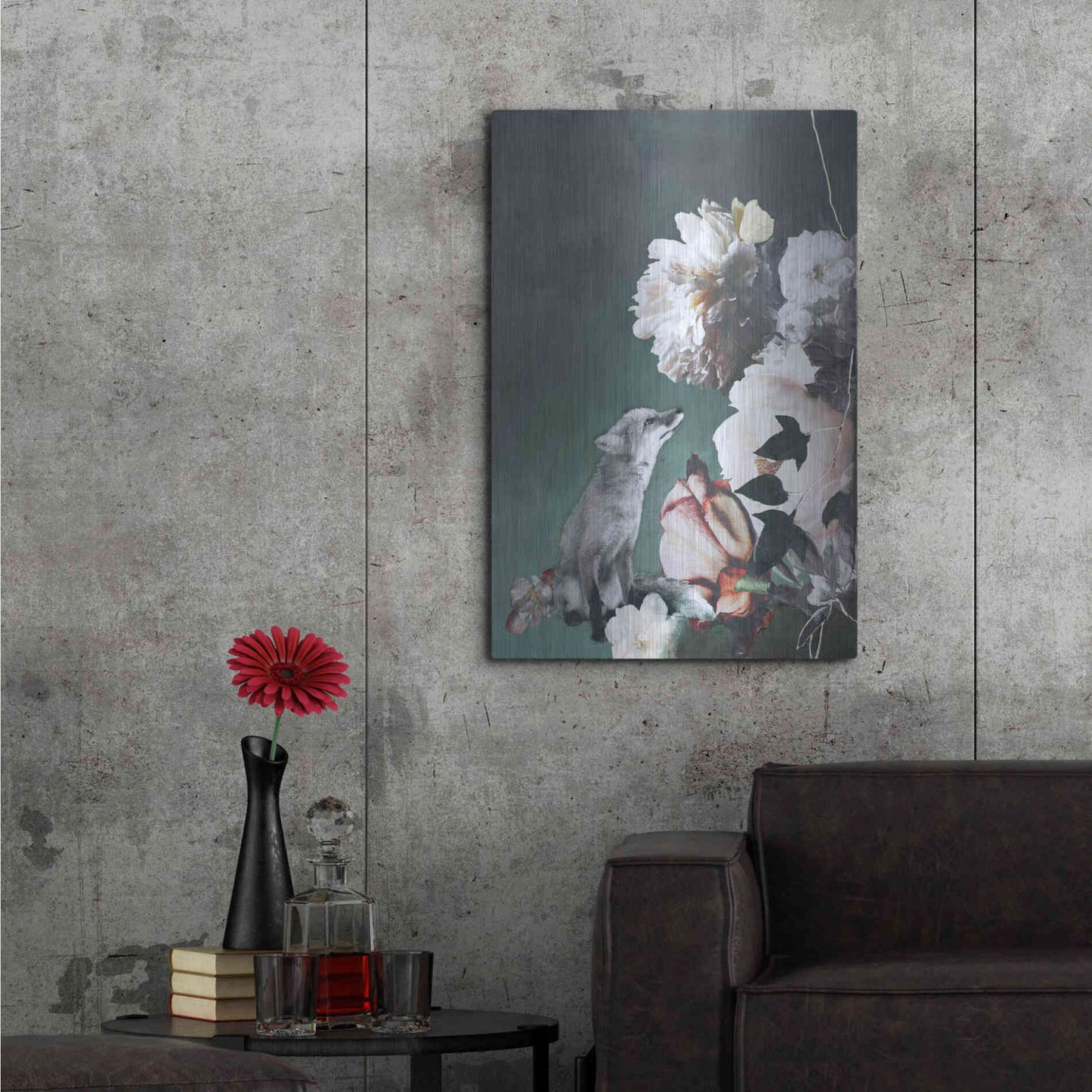 Luxe Metal Art 'Haute Couture 11' by Design Fabrikken, Metal Wall Art,24x36
