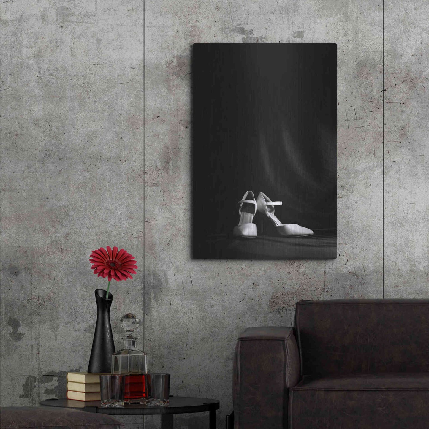 Luxe Metal Art 'High Heels' by Design Fabrikken, Metal Wall Art,24x36