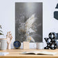 Luxe Metal Art 'Light Leaves 2' by Design Fabrikken, Metal Wall Art,12x16