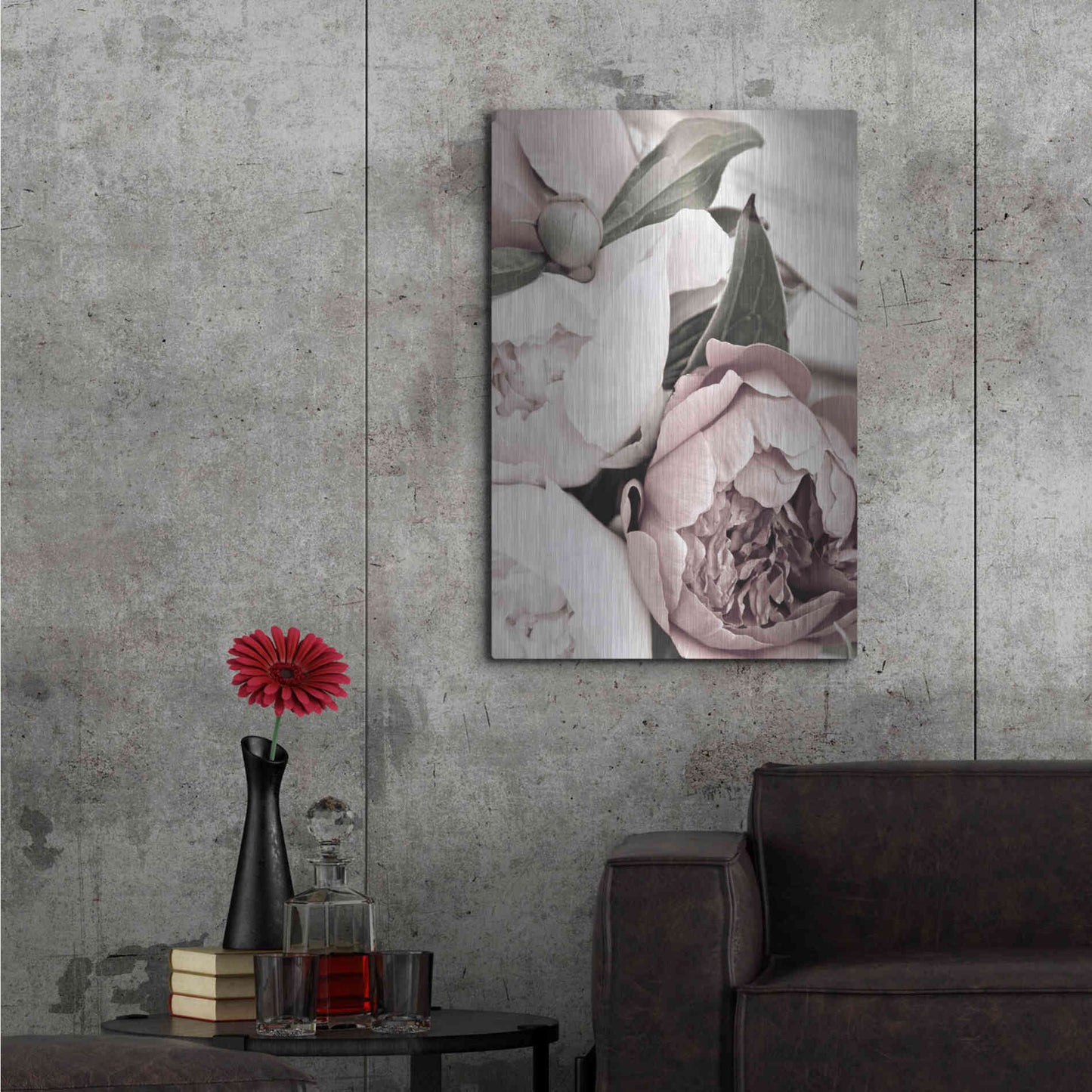 Luxe Metal Art 'Opulent 1' by Design Fabrikken, Metal Wall Art,24x36