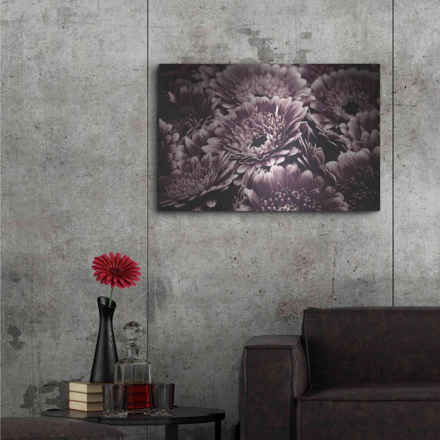 Luxe Metal Art 'Opulent 4' by Design Fabrikken, Metal Wall Art,36x24
