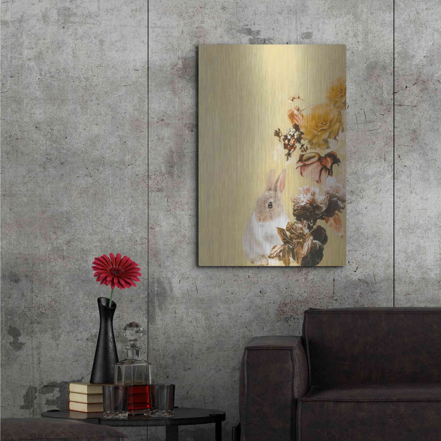 Luxe Metal Art 'Pet Couture 4' by Design Fabrikken, Metal Wall Art,24x36