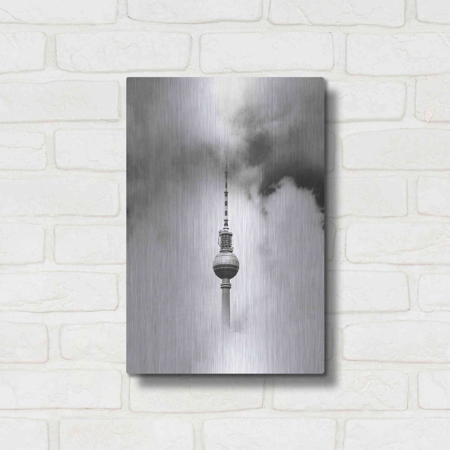 Luxe Metal Art 'Polaroid' by Design Fabrikken, Metal Wall Art,12x16