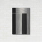 Luxe Metal Art 'Ribbing 2' by Design Fabrikken, Metal Wall Art,24x36