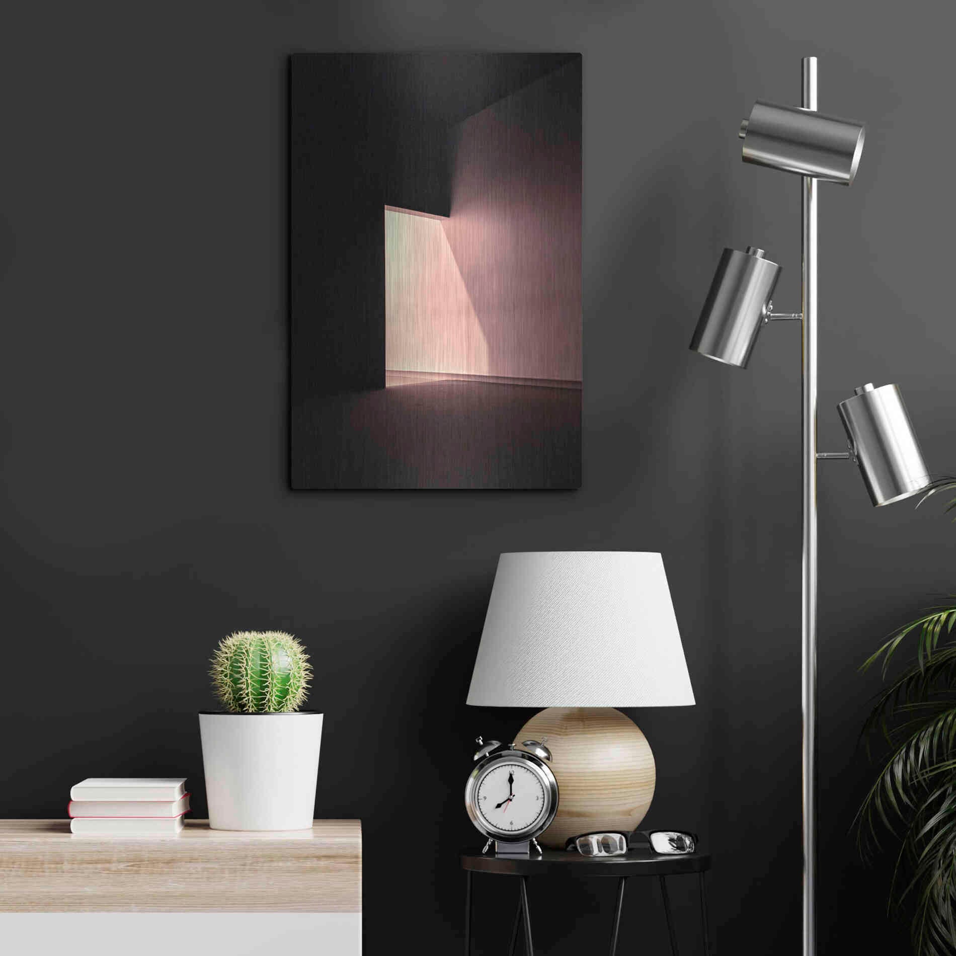 Luxe Metal Art 'Room 1' by Design Fabrikken, Metal Wall Art,16x24