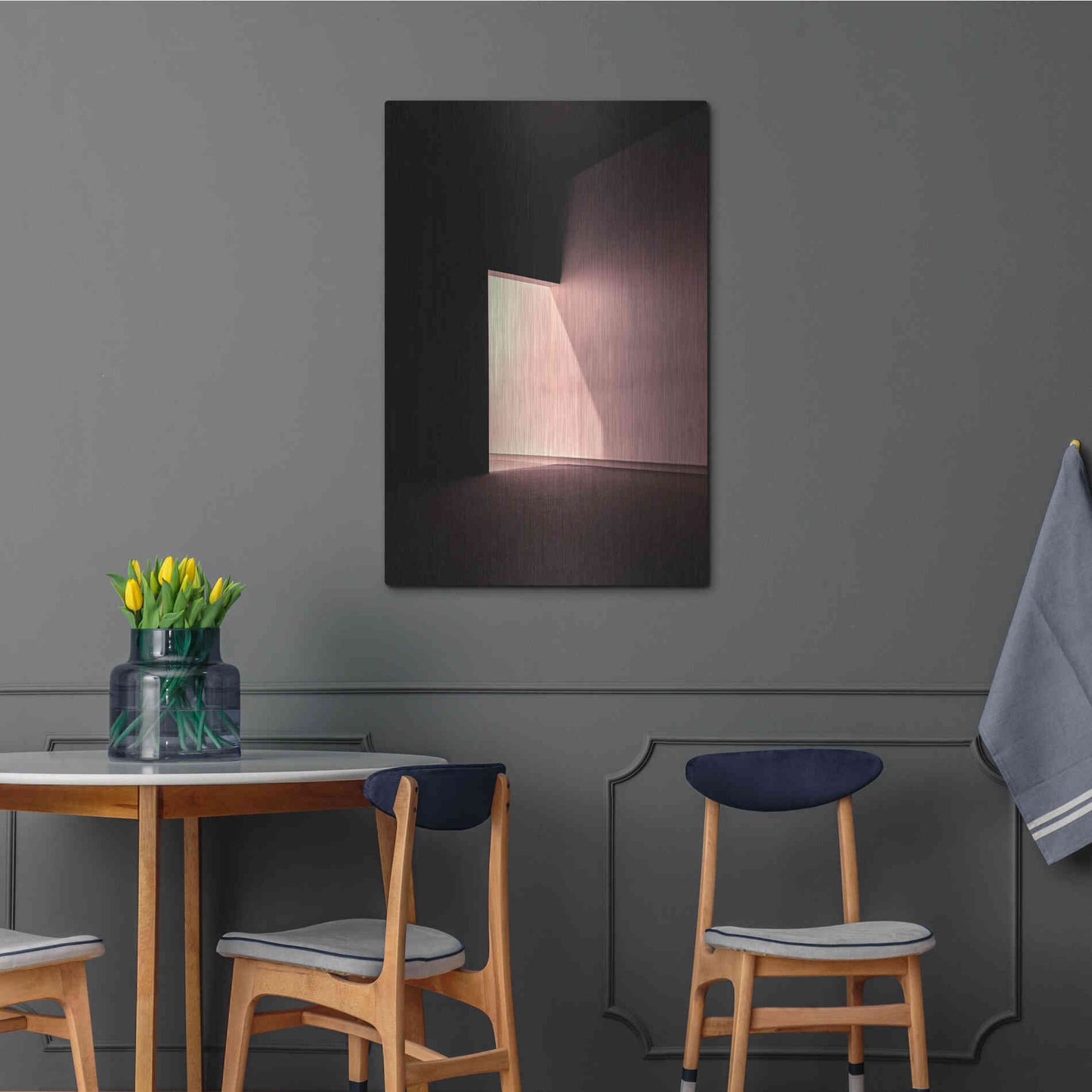 Luxe Metal Art 'Room 1' by Design Fabrikken, Metal Wall Art,24x36