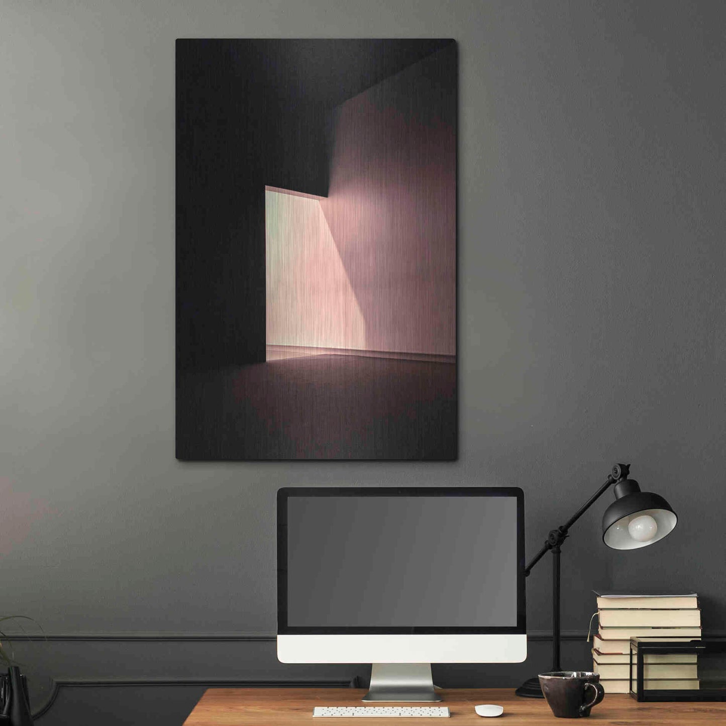 Luxe Metal Art 'Room 1' by Design Fabrikken, Metal Wall Art,24x36