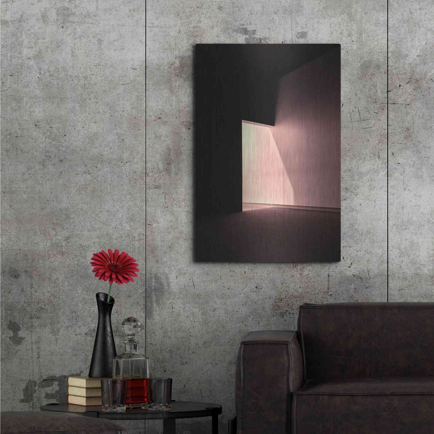 Luxe Metal Art 'Room 1' by Design Fabrikken, Metal Wall Art,24x36
