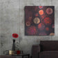Luxe Metal Art 'Rouge' by Design Fabrikken, Metal Wall Art,36x36