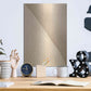 Luxe Metal Art 'Sand 2' by Design Fabrikken, Metal Wall Art,12x16