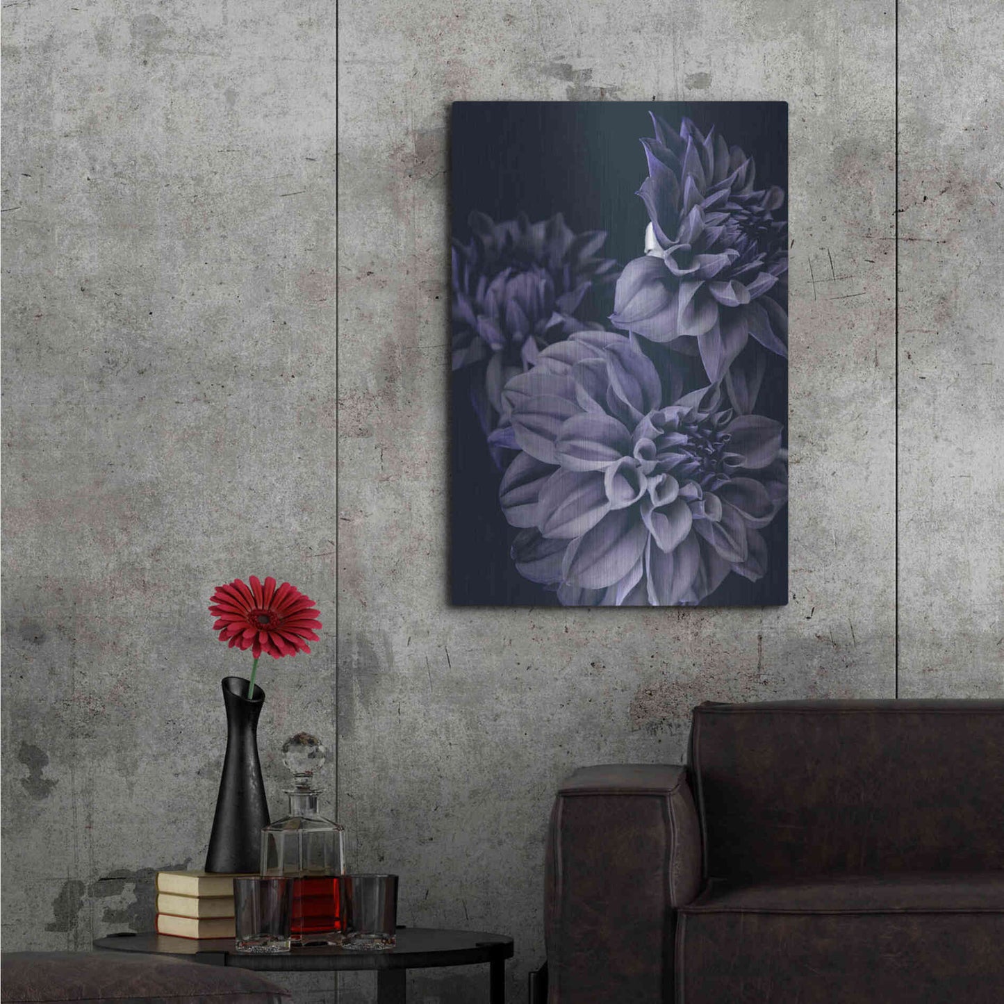 Luxe Metal Art 'Secret 15' by Design Fabrikken, Metal Wall Art,24x36