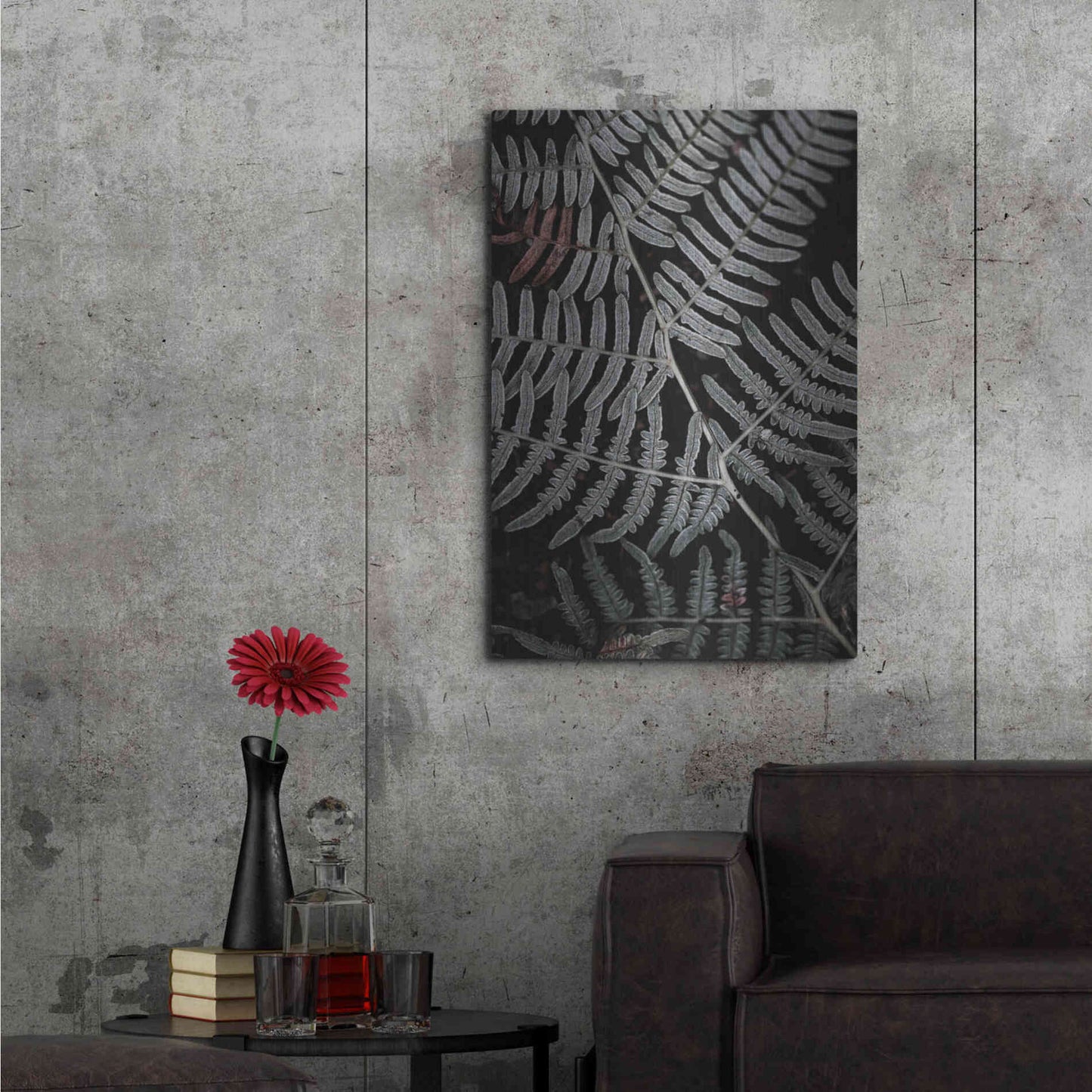 Luxe Metal Art 'Secret 6' by Design Fabrikken, Metal Wall Art,24x36