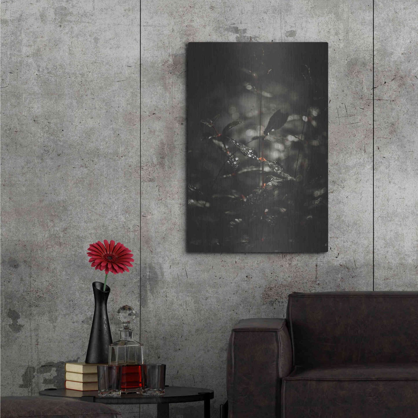 Luxe Metal Art 'Secret 7' by Design Fabrikken, Metal Wall Art,24x36