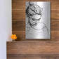 Luxe Metal Art 'Silhouette 1' by Design Fabrikken, Metal Wall Art,12x16