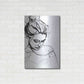Luxe Metal Art 'Silhouette 1' by Design Fabrikken, Metal Wall Art,24x36