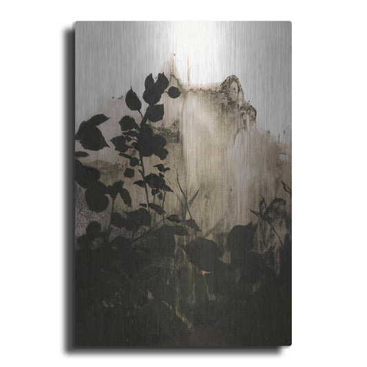 Luxe Metal Art 'Silhouette Leaves 2' by Design Fabrikken, Metal Wall Art