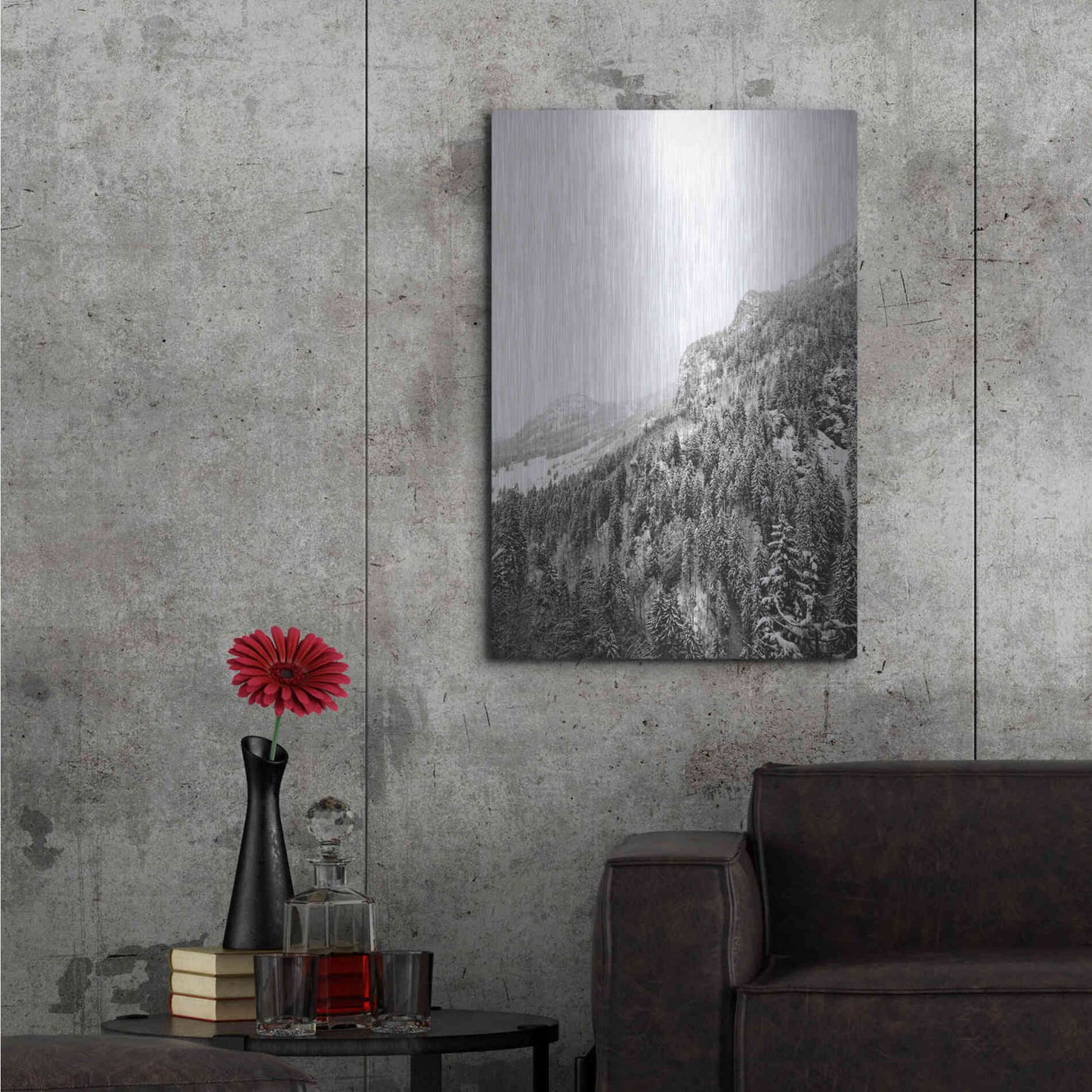 Luxe Metal Art 'Suganth' by Design Fabrikken, Metal Wall Art,24x36