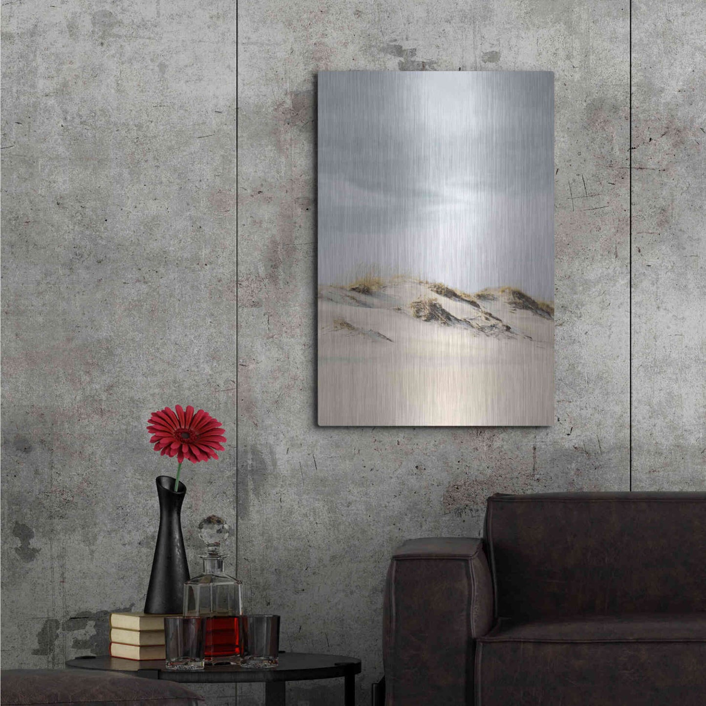 Luxe Metal Art 'The Days' by Design Fabrikken, Metal Wall Art,24x36