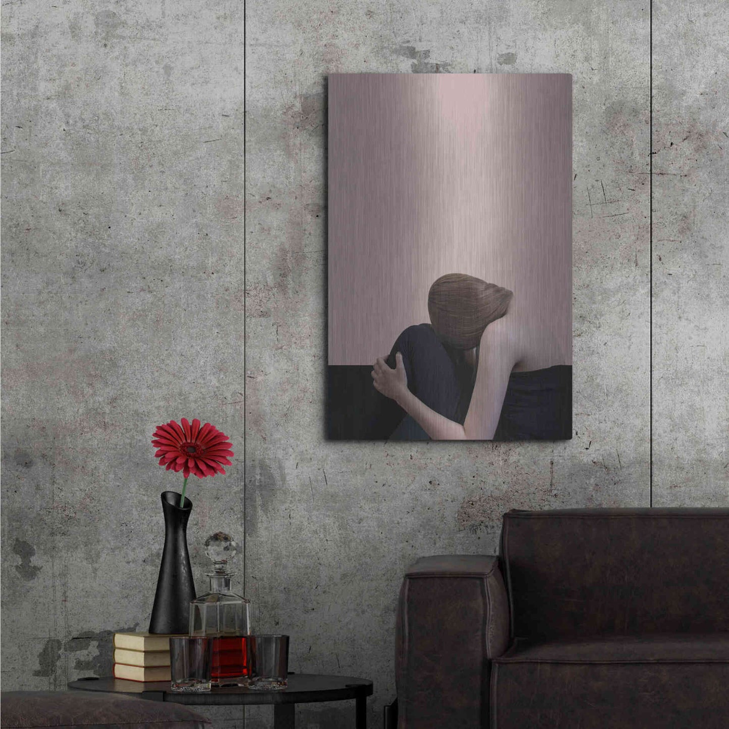 Luxe Metal Art 'Tour' by Design Fabrikken, Metal Wall Art,24x36