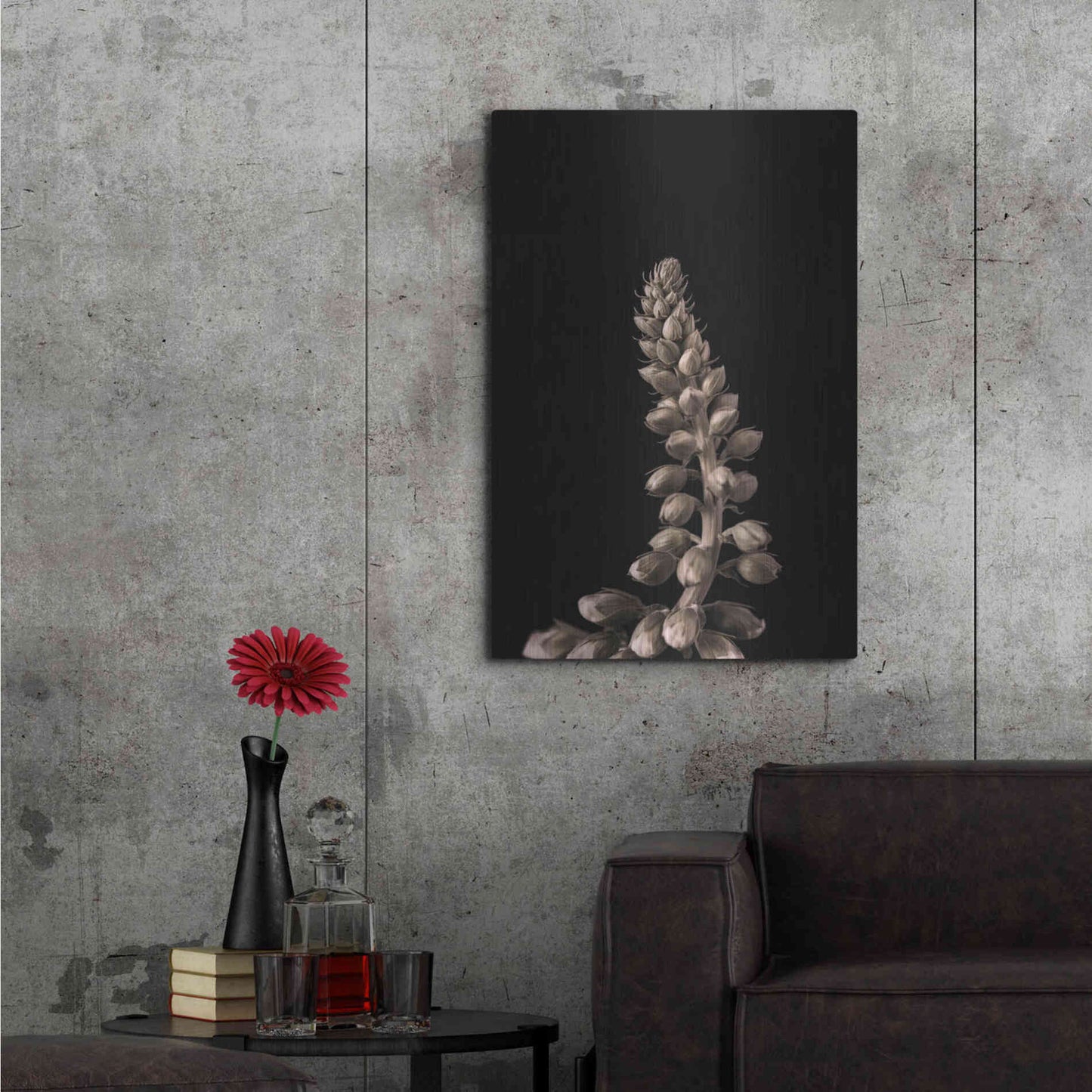 Luxe Metal Art 'Upwards 2' by Design Fabrikken, Metal Wall Art,24x36