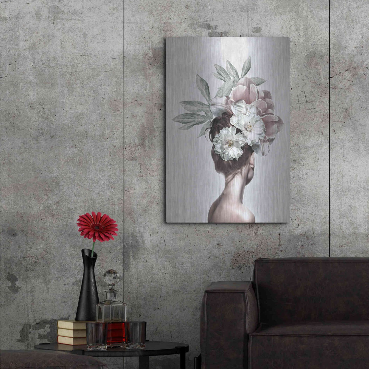 Luxe Metal Art 'View Back' by Design Fabrikken, Metal Wall Art,24x36