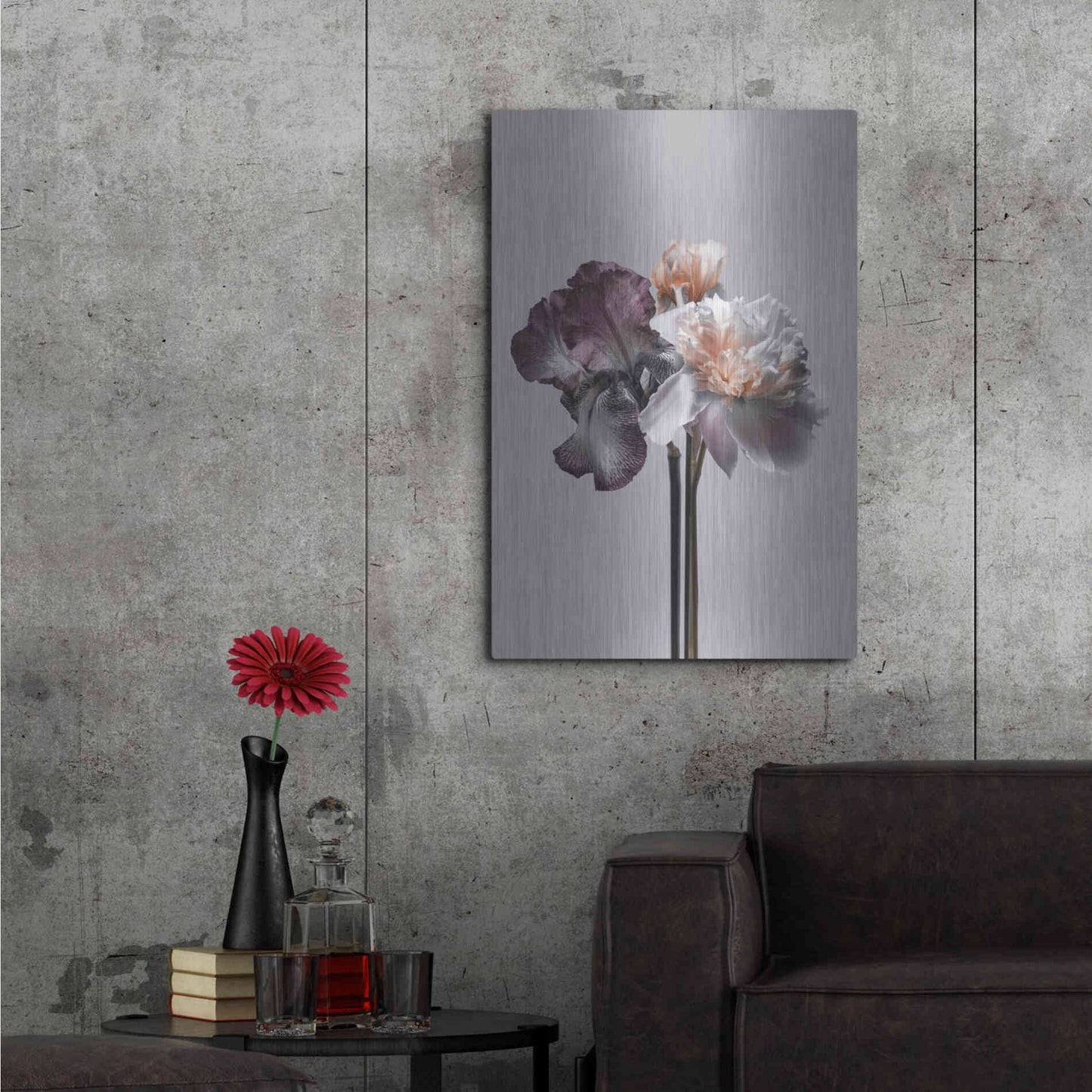 Luxe Metal Art 'Virtue 1' by Design Fabrikken, Metal Wall Art,24x36